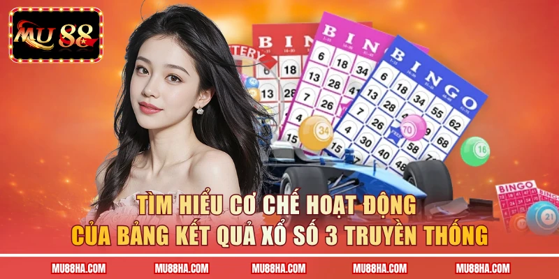 Tìm hiểu cơ chế hoạt động của bảng kết quả xổ số 3 truyền thống 